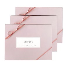 DBD DESIGN 生巧克力禮物盒 24格, 粉色, 3個