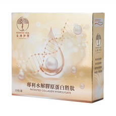 GODDESS IDUN 女神伊登 專利水解膠原蛋白胜肽, 15包, 5g, 1盒