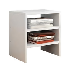 ika 無抽款 三層櫃, 25 x 24.5 x 26cm, 白色