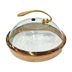 bargogo 透明玻璃鍋蓋，鍋+強化玻璃材質, 280mm, 1個