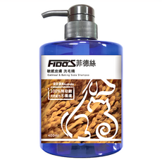 FIDO'S 敏感皮膚洗毛精, 燕麥和小蘇打配方, 400ml, 1瓶