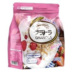 MEGA HARVEST 森林莓果穀麥片, 1個, 400g