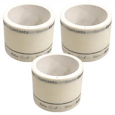 MOTTO 可書寫日期貼紙 HHL-9 白色 30mm, 1入, 3捲