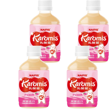 NAIPIS KAROMIS 乳酸菌飲料 (水蜜桃) 290ml, 4瓶
