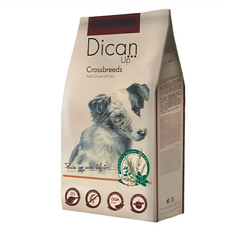 Dibaq Dican Up 成犬 烘培益生 犬糧, 雞肉 + 火雞肉, 1袋, 14kg