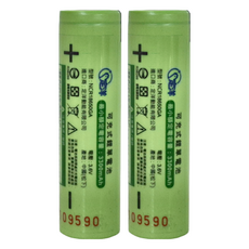 YADI 亞第 日本松下 平頭可充式鋰電池 18650 3300mAh, 2顆, 1入