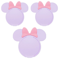 nishiki 錦化成 米妮系列 頭型濕紙巾蓋, 紫色, 3個