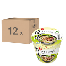 味丹 隨緣 椎茸之味湯麵, 12入
