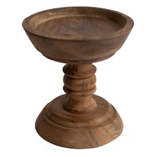 復古木製蠟燭燭台, 木製