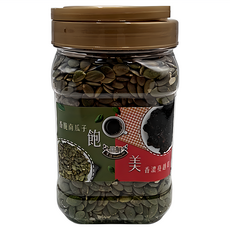 品鮮生活 薄鹽南瓜子, 500g, 1罐