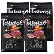 Tapazo 成幼犬凍乾三重奏 低敏羊肉配方 雞肉羊肉配方 營養乾糧, 907g, 4包