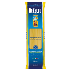 DE CECCO 得科 標準圓麵條 NO.12, 500g, 1包