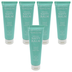 MOOGOO 小小牛護臀霜，舒緩皮膚乾癢，提升肌膚防護能力，新生兒、幼兒都適用, 120g, 5條