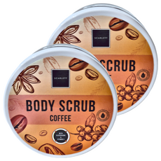 SCARLETT 美體磨砂膏 咖啡, 250ml, 2罐