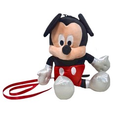 Zoobies 背包玩偶 可愛造型 柔軟舒適 輕巧便攜 兒童背包推薦, 米奇, 40cm