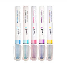 KOKUYO 國譽 Mark+獨角仙同色系螢光筆5入組 雙色設計 突出重點 清爽易讀, PM-MT100-5S/5S2, 5支