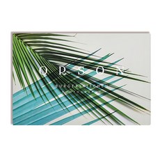 iINDOORS 防水隔熱餐桌墊 PP塑膠 夏日風情, 45 x 30 x 0.05cm, 1個