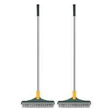 德利生活 縫隙刷升級款三合一 180度旋轉 牆面地面擦 泡沫水漬刮 綠色, 2個