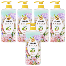 依必朗 香氛沐浴乳 築夢旅程, 850ml, 5瓶