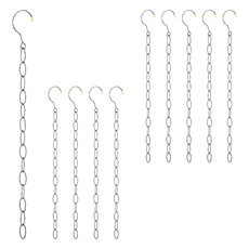 小麥購物 多功能魔術掛衣條 48 x 5.3cm Y769 61g, 金屬款, 10個