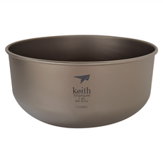 keith 鎧斯 Ti8701 鈦沙拉碗, 1.8L, 1個