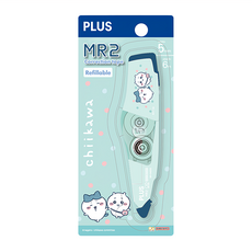 PLUS 普樂士 吉伊卡哇修正帶 MR2 限定版 Set 10個, 規格5mm x 6M, 全新包覆彈力蓋, 多色替換帶, MR系列共用, 一起散步, 1盒