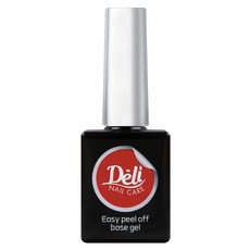 Deli Beauty 輕鬆卸甲可剝式美甲底層凝膠 10ml, 透明, 1瓶