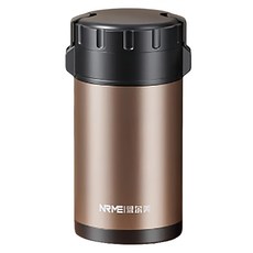 Felsted 菲仕德 多層316不鏽鋼便當盒 3層飯盒 2.8L, 1個, 沙漠金