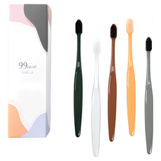 GUGUCARE 竹炭牙刷 8件組, 1套, 8入