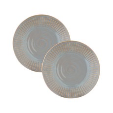 NICOTT Everyday collection 義大利麵盤 23公分 灰色 陶瓷, 2個