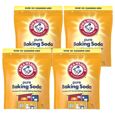 ARM&HAMMER 鐵鎚牌小蘇打粉 美國名牌 居家清潔、清潔衣物、去除汙垢及異味, 2.1kg, 4包