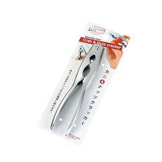 日本echo螃蟹堅果夾, 不鏽鋼材質堅固耐用，輕鬆夾取各式堅果，享受美味零食的樂趣, 單色, 1支