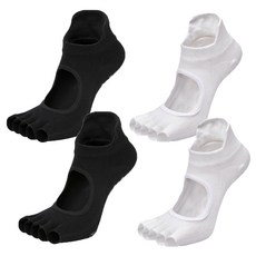 NICOFUN 愛定做 露腳趾腳背防滑瑜伽襪 女襪 FYK24YOGA03 84g