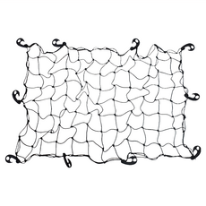 CarZone 車域 車頂收納通用款輕巧耐用收納網, 120 x 80cm, 黑色, 1個