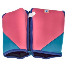 Splash About 兒童浮力夾克 – 安全舒適的泳衣, 可調整浮力系統, 6~10歲, 桃紅 + 土耳其藍, 1件