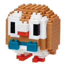 nanoblock 河田積木 迷你積木 NBPM-051, 木木梟 棕色, 1個