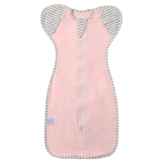 Kori Deer 可莉鹿 彈力棉質嬰兒蝴蝶型包巾-0-9個月開袖多尺寸，柔軟舒適，安心好眠, 1入