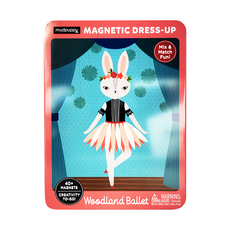 mudpuppy 磁性角色組 森林的芭蕾舞者, 混合搭配的樂趣！40+磁鐵