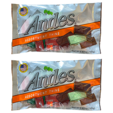 Andes 安迪士 綜合可可薄片, 35片, 165g, 2包
