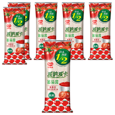 KAGOME 可果美 減鈉減卡蕃茄醬, 熱量與鈉含量減少一半, 465g, 6瓶