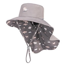 BrilleBrille 兒童頸部防護雙面防曬帽/帽簷 加長型 MR-SS-CF