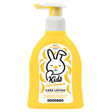 sanosan 珊諾 兒童潤膚乳液 200ml, 3歲以上, 芭娜娜香, 1瓶
