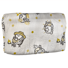 LazyRoll 捲捲舒 壽司枕 波浪型, 涼度持久 防蚊防蟎 整顆機洗, 30x50CM, 黃色