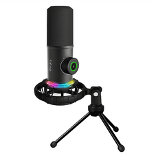 FIFINE USB心型指向動圈式RGB麥克風 原廠保固, K658, 1個