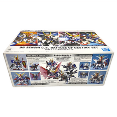 BANDAI 萬代 SD鋼彈 機動戰士鋼彈SEED DESTINY 組裝模型 BB戰士 C.E.命運的對決套組, 1盒