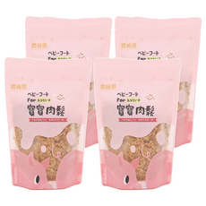 農純鄉 寶寶肉鬆 1歲以上且寶寶可順利咀嚼階段, 110g, 4包