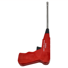 WEN-CHENG 連發火星電子槍 CS-3007 ABS樹脂+鍍鉻鐵材質 長36公分 寬13公分, 1支