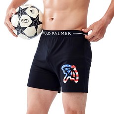 Arnold Palmer 雨傘牌 美式舒適平口褲 93% 嫘縈 7% 彈性纖維, XXL, 黑