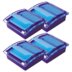 3M Post-it 利貼 抽取式便條台 C4216, 藍色, 4個