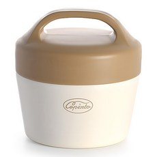 SABU HIROMORI COPERTO系列 復古文青不鏽鋼雙層保冷保溫可提式便當盒 日本製 550ml, 1個, 白色